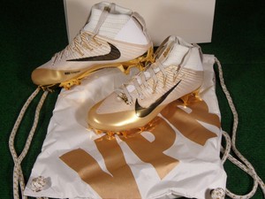 nike untouchable 2 gold and white