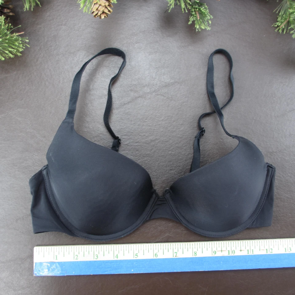 Gilligan & O'Malley Bra 34C Black Padded Wireless Adjustable Clasp Back - Image 2 of 4