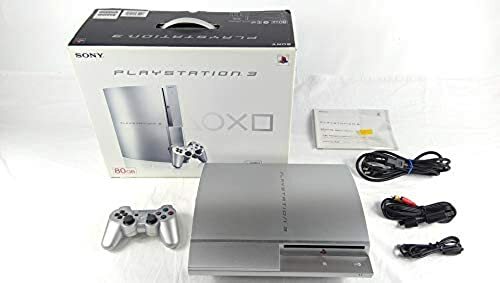 PLAYSTATION 3 (80GB) satin silver PS3 SONY from Japan game PLAYSTATION 3 (80GB) satin silver PS3 SONY from Japan game
