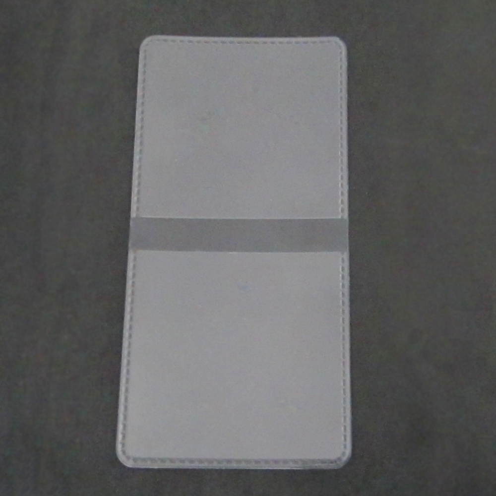 (1000) 2x2 Double Pocket Vinyl Coin Flips for Storage Plastic Holders