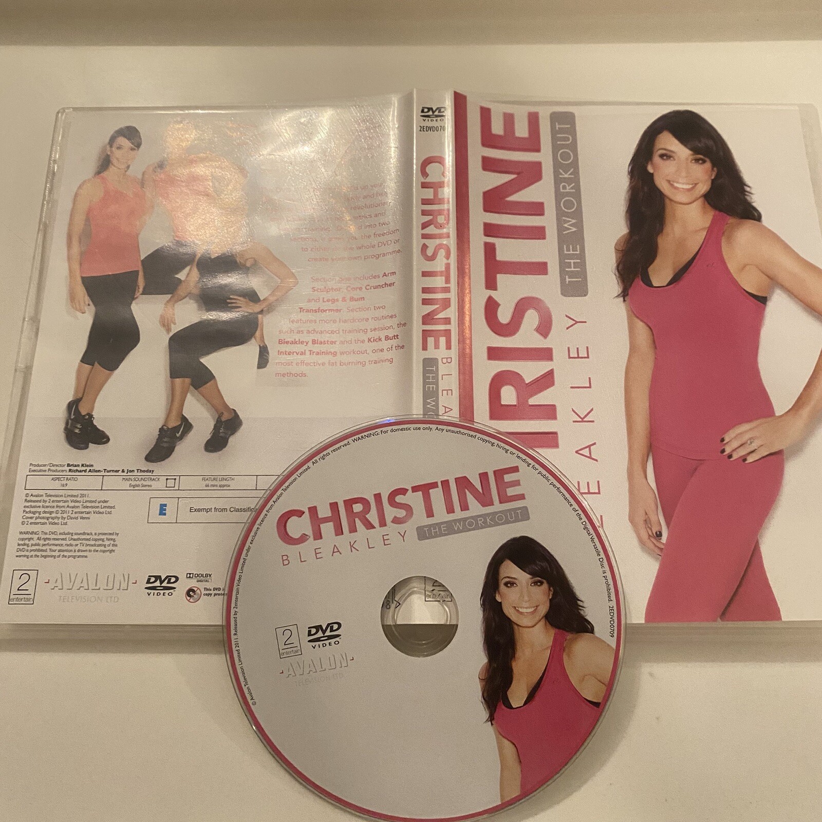 Christine Bleakley Workout (DVD, 2011) Fitness DVD