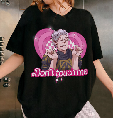 Astarion Don't Touch Me T-shirt, Astarion Bg3 Fantasy and Gaming Apparel Tee