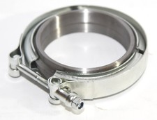 2.5 V-band Flange Clamp Kit For Turbo Exhaust Pipes Mild Steel