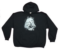 Star Wars Mens Pull Over Hoodie - Darth Vader Stylized Ship Space Collage Image