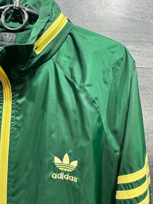 ADIDAS ORIGINALS ADS-200J MENS SMALL VINTAGE Y2K WINDBREAKER