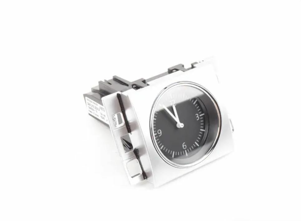 NEW GENUINE VOLKSWAGEN PASSAT CC CENTER DASHBOARD ANALOG CLOCK