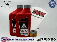 Cyclemax Full Synthetic HP4s Oil Change Kit fits 2021-2025 Honda CRF300L