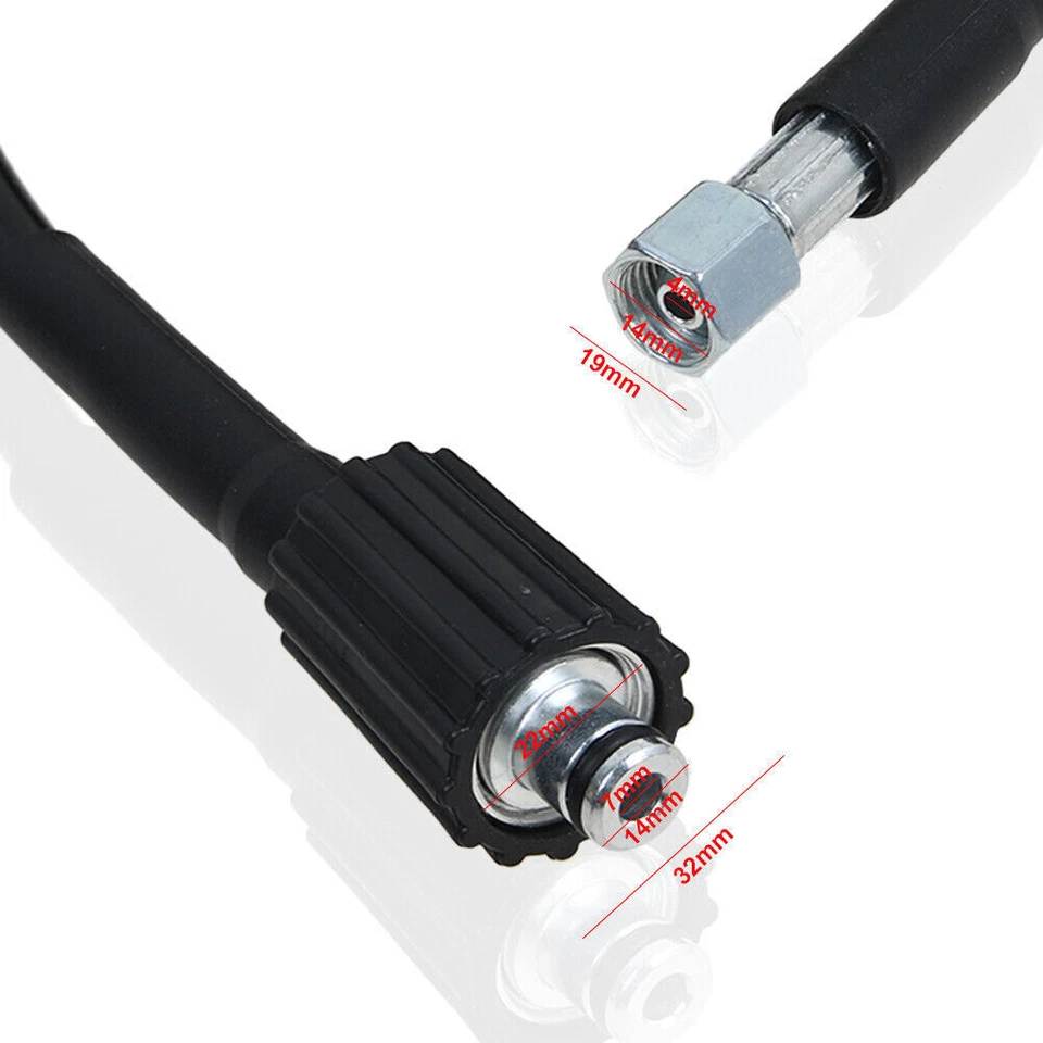 10M Replacement High Pressure Washer Hose Washing Pipe For Karcher K2-K7 - Image 2 of 4
