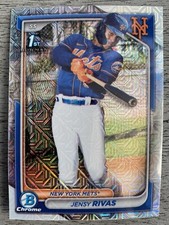2024 Bowman Chrome 1st Bowman Card #BCP-251 Jensy Rivas New York Mets