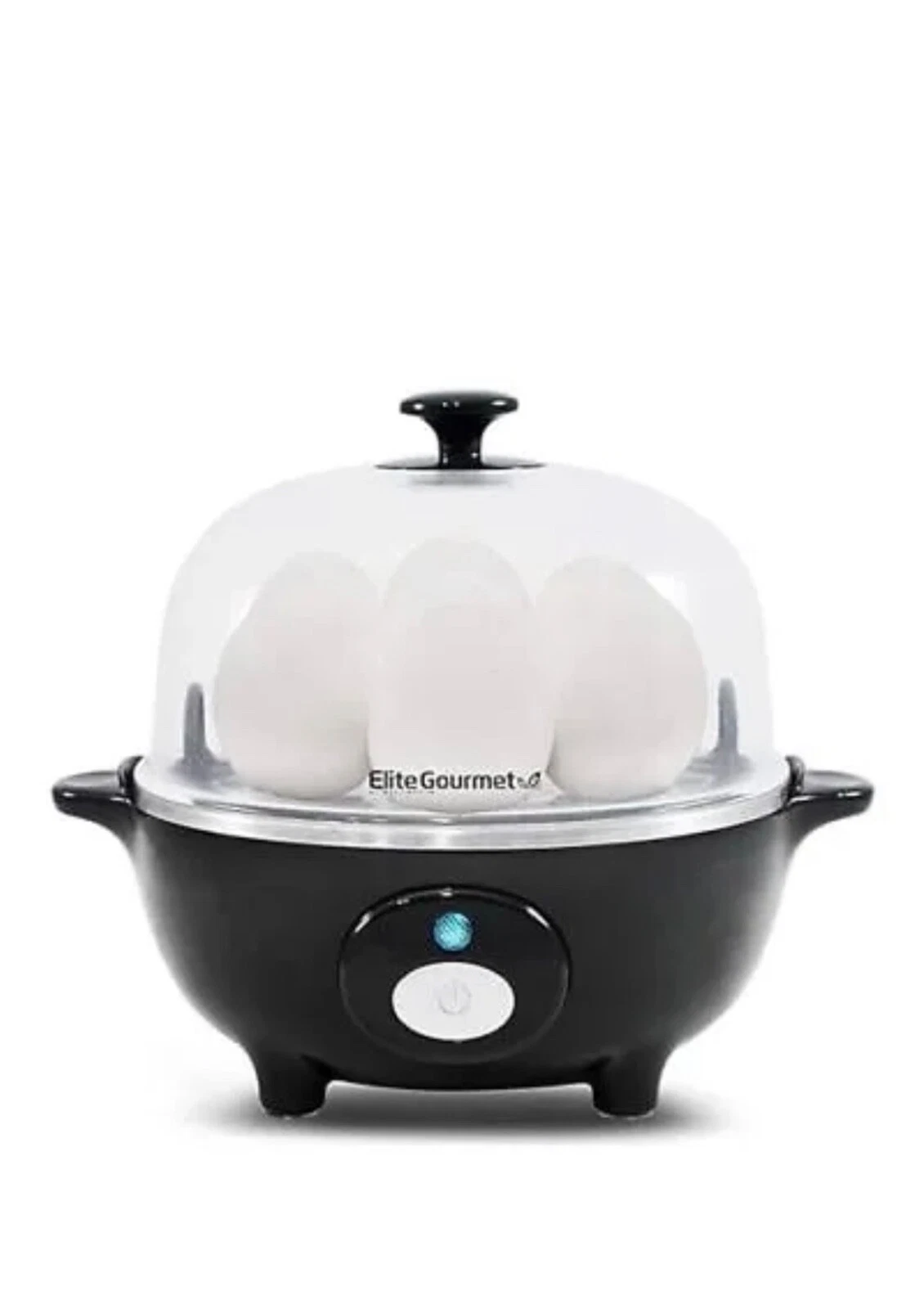 Elite Cuisine Easy Egg Cooker (Egg Poacher,Omelet & Soft, Med,Hard)