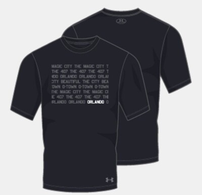UNDER ARMOUR ORLANDO TOWNS T-SHIRT 407 TEE O-TOWN UA CITY