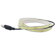 3.28ft 1M 320 LEDs COB LED Strip Lights USB Powered, High Density Light Strip