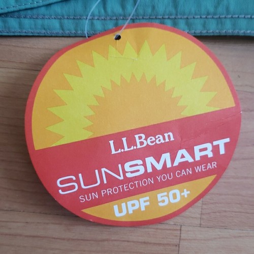 NEW LL Bean SunSmart UPF 50 Zip Off Pants Boys Size 16 Olive Adjustable Waist - Picture 4 of 15