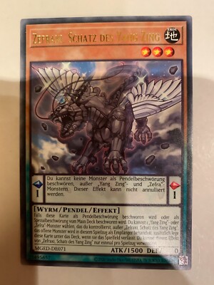 MGED-DE071 Zefrxi, Schatz des Yang Zing Rare