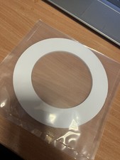 Worcester Bosch flue collar white - Valiant, Alpha, Ideal, Glow Worm, Baxi  