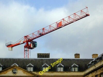 Photo 6x4 Tower crane over Peterhouse, Cambridge Cambridge/TL4658 Part o c2014