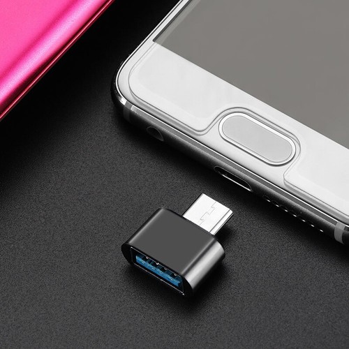 2x USB Type C Mâle Vers USB 2.0 Femelle OTG Convertisseur Adaptateur de Donn F3 - Picture 4 of 14