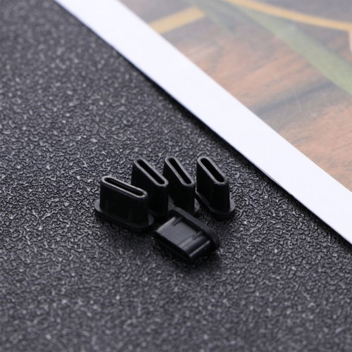 10 Pairs Micro USB Plug Type Plugs Mobile Staubstecker USB-C-Anschlussschutz - Zdjęcie 8 z 11