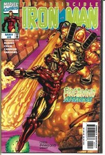 THE INVINCIBLE IRON MAN #4 MARVEL COMICS 1998 BAGGED / BOARDED