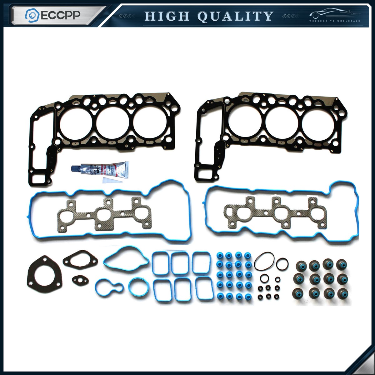 Mizumo Auto MA-9761305641-3 Overhaul Engine Rebuild Kit Compatible With/For 05-16 Toyota Tacoma 2.7L DOHC 16V 2TRFE - Foto 11