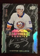 KIEFFER BELLOWS - 2020 Upper Deck Black Lustrous Rookies Auto #LS-KB, /299