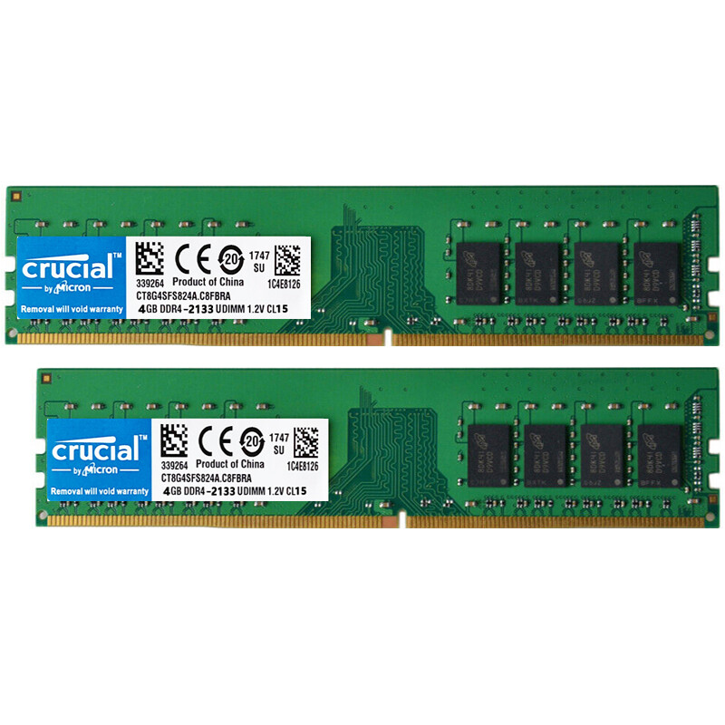 Crucial DDR4 4GB 8GB 16GB 2133 PC4-17000 288pins Desktop Memory Dimm ...