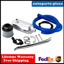 Silver Dual Baffle Oil Catch Can Kit For Can-Am Maverick R All Models USA