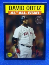 2021 Topps 1986 Topps All-Star Baseball Blue David Ortiz #86AS43 HOF