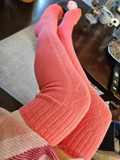 Cable Knit Over Knee High Long Boot Socks Womens School Girl OTK Cozy Club Dance