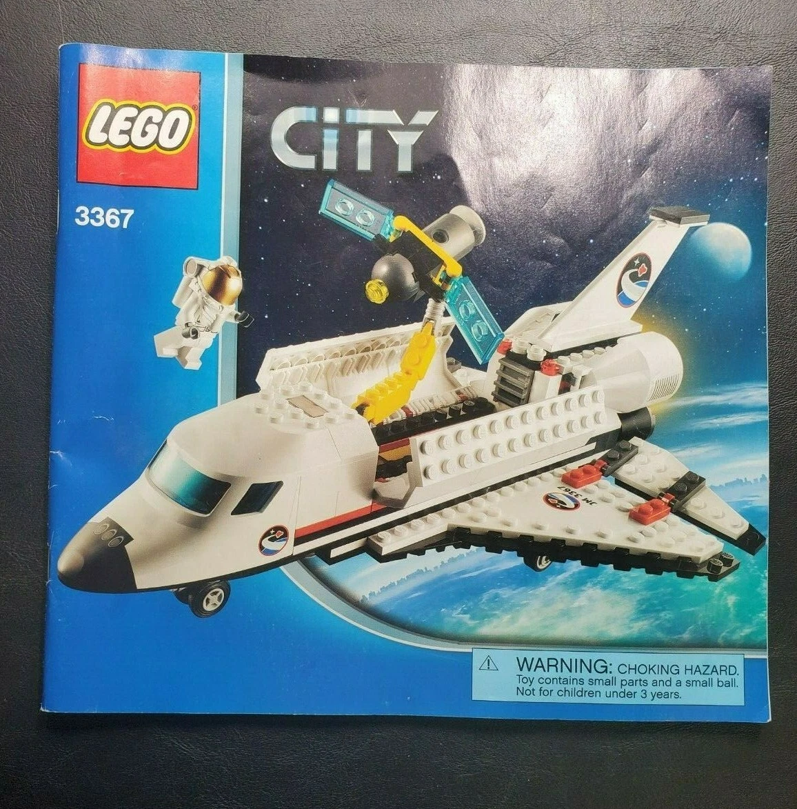 Lego 3367 City Space Shuttle 100 Complete with Instructions