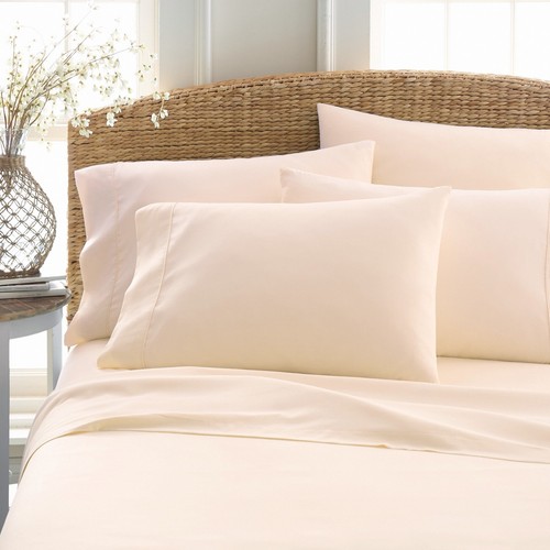 Superior Quality Ultra Soft 6 PC Bed Sheet Set - Kaycie Gray Basics - Picture 17 of 18