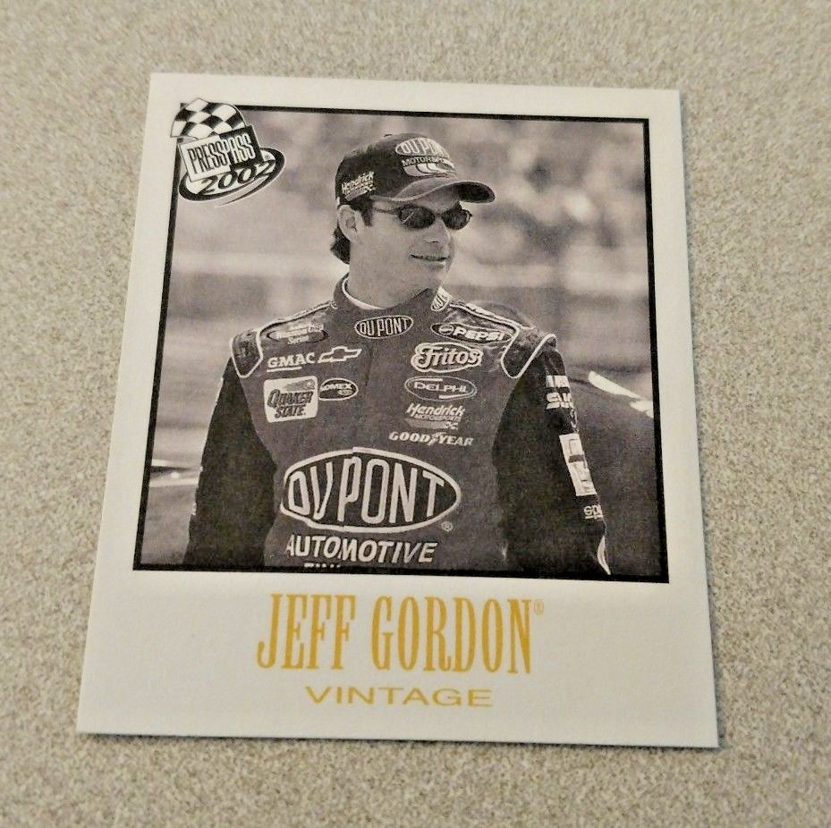 2002 Press Pass Vintage #VN7 Jeff Gordon