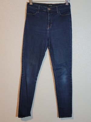j brand jeans womens size 29 maria starless skinny stretch high rise