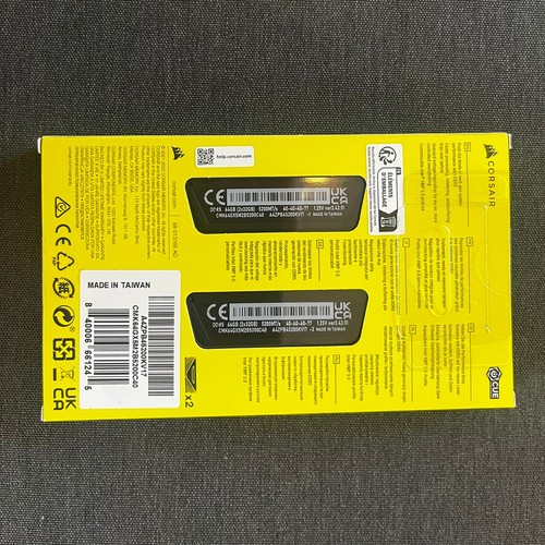 corsair vengeance DDR5 64gb 5200MHz - Afbeelding 2 van 3