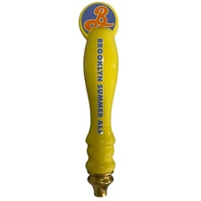 BROOKLYN BREWERY Summer Ale Yellow Bar Draught Beer Tap Handle 12.5"