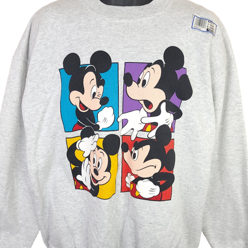 Mickey Mouse Sweatshirt Vintage 80s 90s 