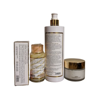 L-Öl Diamant-Glutathion Serum – Aufhellend, Feuchtigkeitsspendend, Mit Kollagen, Kojicsäure, 120 Ml
