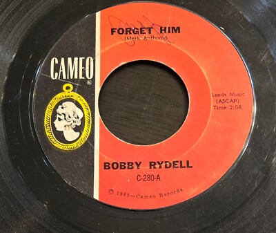 Bobby Rydell - Forget Him / Love Love Go Away Cameo Records 45RPM 7  Record VG