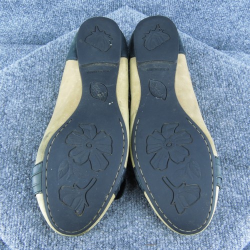 Born Women Flat Shoes Brown Leather Slip On Size 10.5 Medium - Imagen 8 de 10