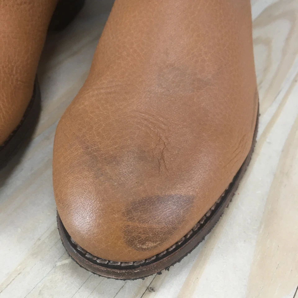 Botas Trask Para Mujer 9M Ava Altas Montar Marrón Pull On Media Pantorrilla Informales Cómodas Planas Foto 4 de 4