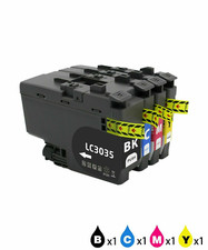 CompatibIe LC3035BK LC3035C LC3035M LC3035Y XXL Brother Ink Cartridges
