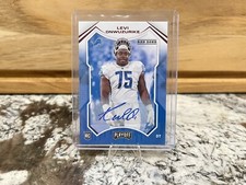 2021 Panini Playoff Football Red Rc Auto Levi Onwuzurike. Rare Red 🔥