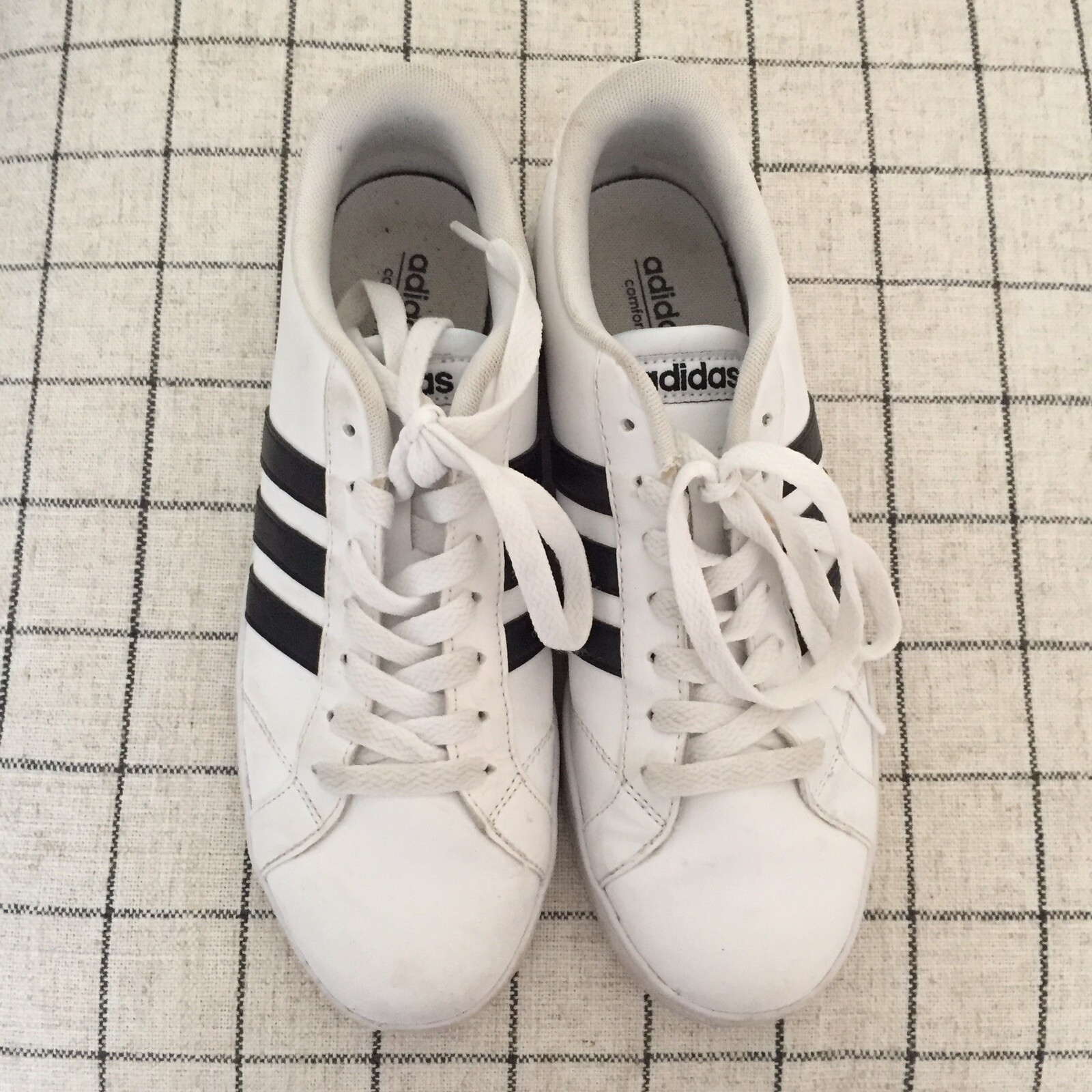 adidas neo baseline white
