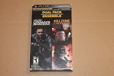 Syphon Filter Logan's Shadow+Killzone Liberation PSP New SealedShips from Canada