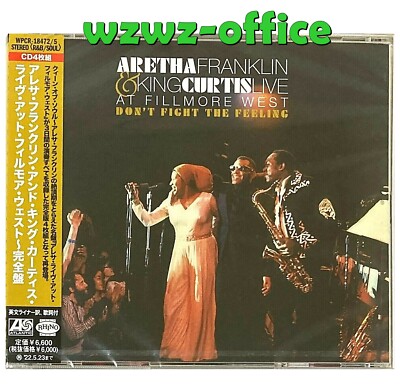 Aretha Franklin/King Curtis SEALED NEW 4CD Live At Fillmore West 1971 Japan OBI*