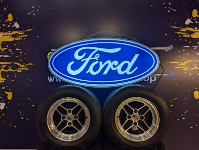 Ford Showroomschild großes Mansave beleuchtet Steckschild E36G