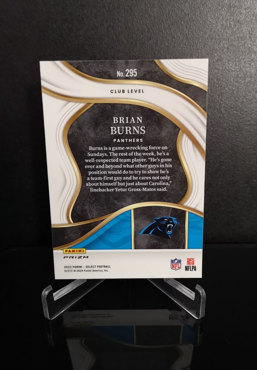 BRIAN BURNS SSP 💥 2023 Panini Select Zebra Prizm Club Level Case