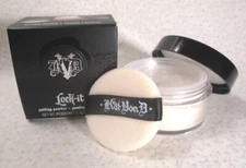 Kat Von D Lock-It Setting TRANSLUCENT LOOSE Powder 0.19 oz- NEW/BOXED