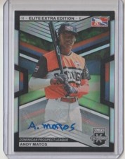 2023 Panini EEE Andy Matos Base DPL Auto   