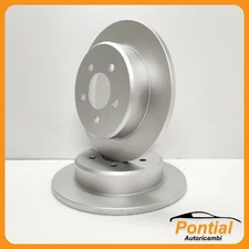 Metelli Pair Of Rear Brake Discs Chrysler Voyager Cod. 23-1092C